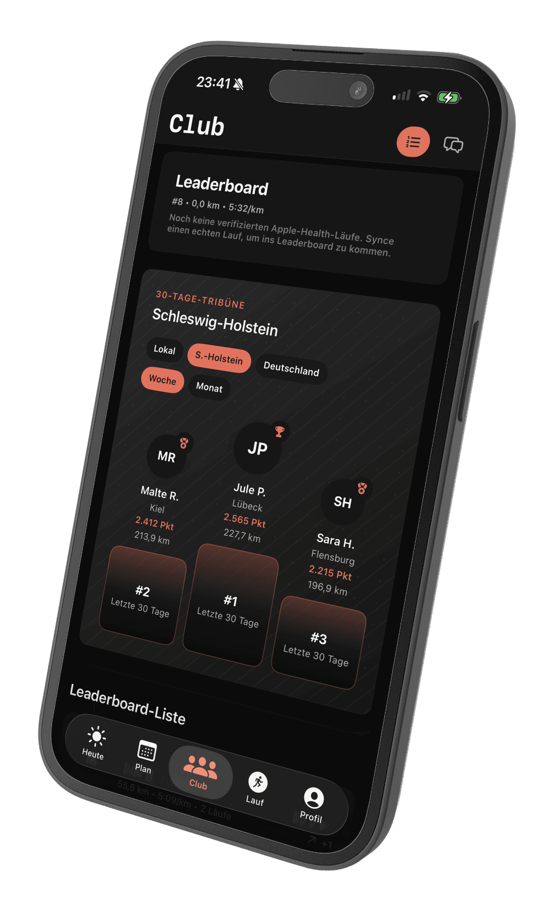 Haste Club-Leaderboard